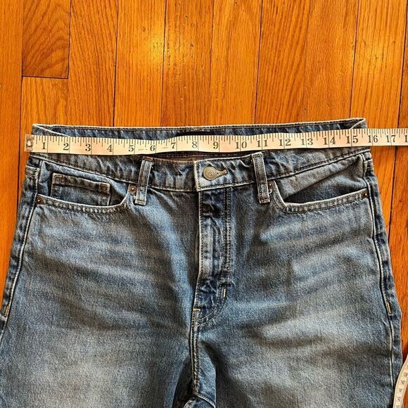 Banana Republic High rise relaxed boot cut jeans women’s size 29 100%‎ cotton - Picture 4 of 7